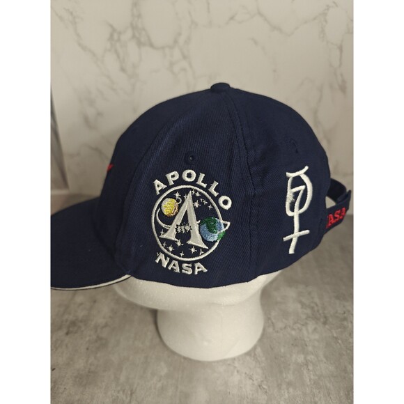 NASA Apollo Logo Hat Strapback Baseball Cap - Picture 2 of 7